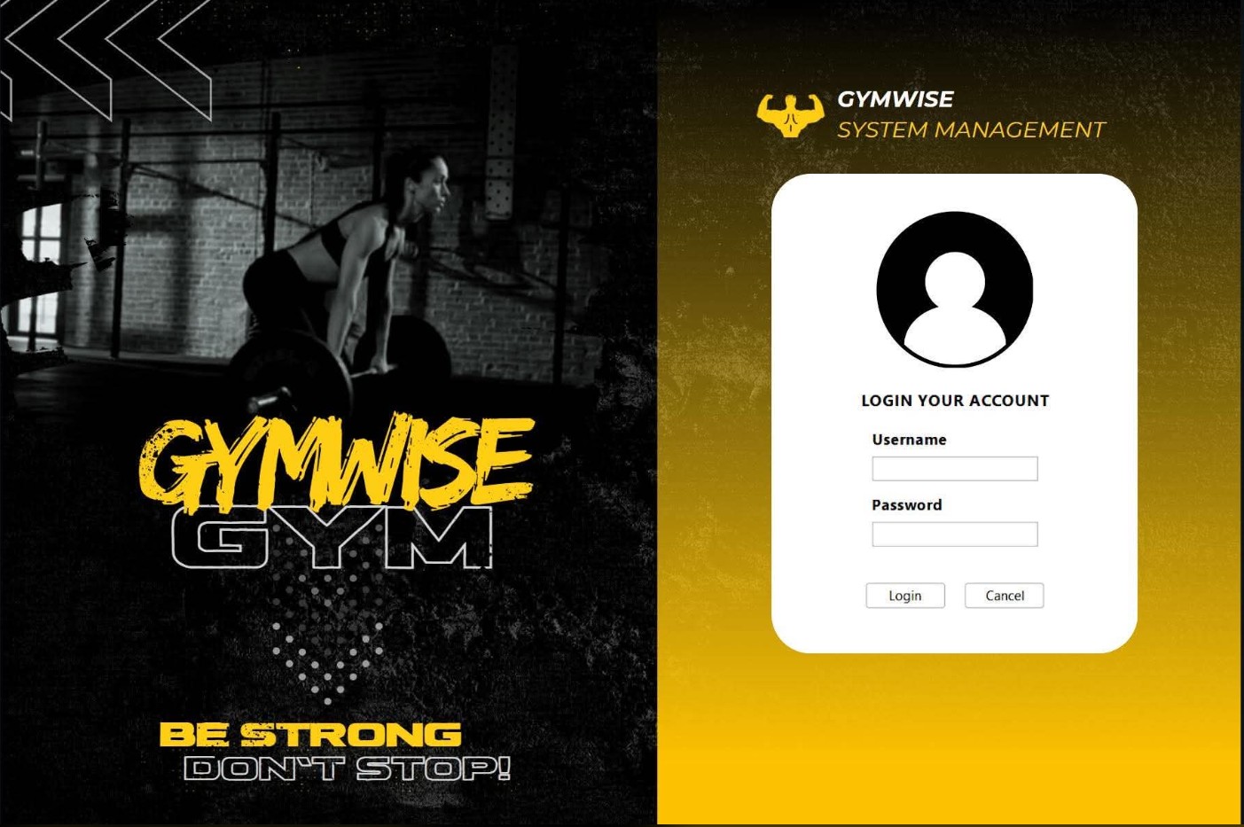 Gym Management System project
